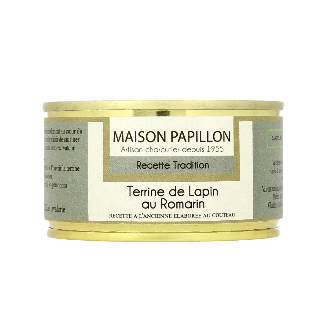 Terrine de Lapin au Romarin Maison PAPILLON