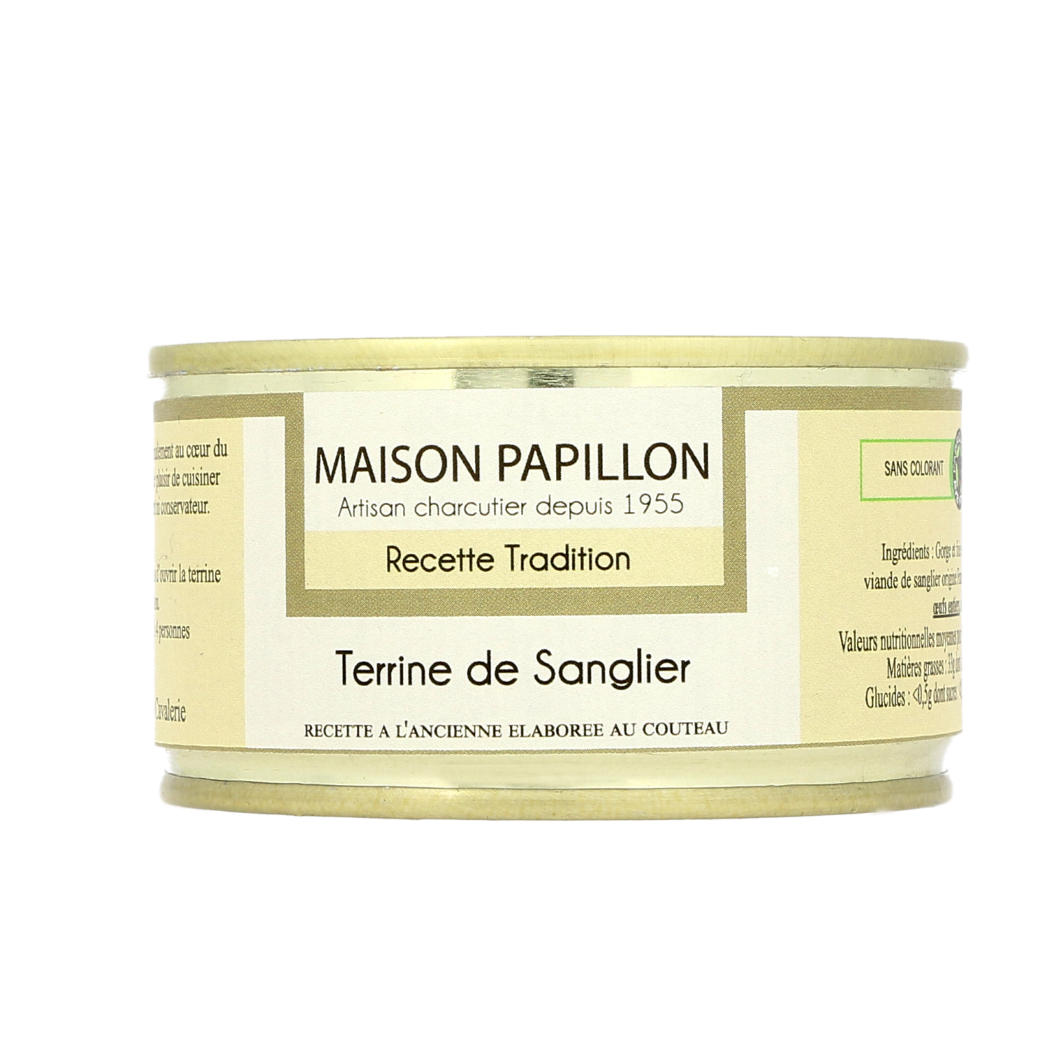 Terrine de Sanglier Maison PAPILLON